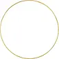 Metalen dromenvanger ring 40cm GOUD