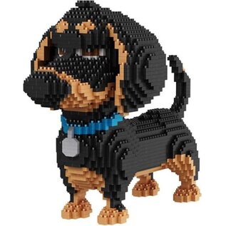 Balody Teckel - Nanoblocks / miniblocks - bouwset / 3D puzzel - 2100 bouwsteentjes