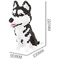 Balody Husky - Nanoblocks - bouwset / 3D puzzel - 1900 miniblocks