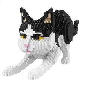 Balody Spelende kat - Nanoblocks / miniblocks - Bouwset / 3D puzzel - 1390 bouwsteentjes