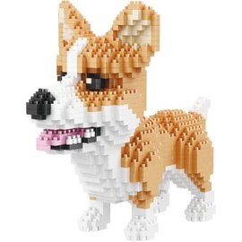 Balody Corgi - Nanoblocks / miniblocks - Bouwset / 3D puzzel - 1380 bouwsteentjes