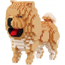 Balody Chow chow - Nanoblocks - bouwset / 3D puzzel - 768 bouwsteentjes