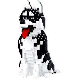 Balody Husky - Nanoblocks - bouwset / 3D puzzel - 753 bouwsteentjes