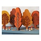 3 houten silhouetten bomen