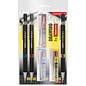 Vulpotlodenset Aristo HB 0.35/0.5/0.7mm met gratis potloodstiftjes