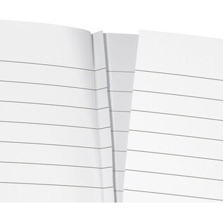 notitieboek - Jolie Flair - A6 - hardcover - 174 pagina's - lijn - 80 grams papier - rose -