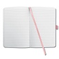 notitieboek - Jolie Flair - A6 - hardcover - 174 pagina's - lijn - 80 grams papier - rose -