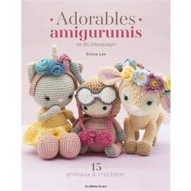 Livre " Adorables "  amigurumis de @Littleaquagirl