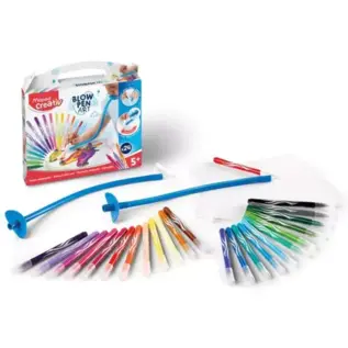 Blow Pen Art Doos Met 24 Kleuren