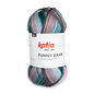 FUNNY ARAN 303 - Kauwgom roze-Blauw-Olieverf bad 72784