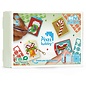 Pixel sleutelhanger set Thema Box - Kerst