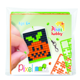 PixelHobby Pixelhobby sleutelhanger - Pompoen
