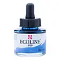 Ecoline Vloeibare Waterverf Fles 30 ml Ultramarijn Licht 505