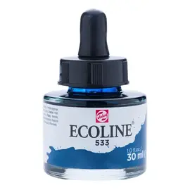 Ecoline Vloeibare Waterverf Fles 30 ml Indigo 533