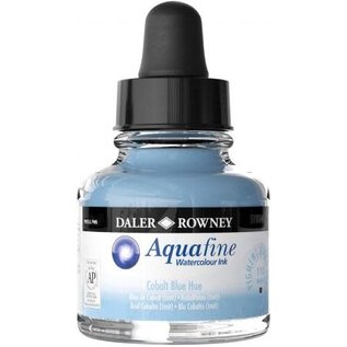 Daler Rowney Aquafine ink 29.5ml Cobalt Blue Hue