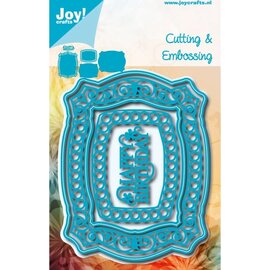 Joy! Cutting & Embossing Happy Birthday frames