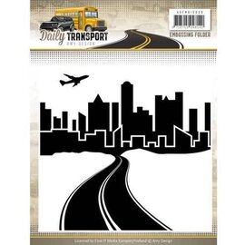 Embossing folder Amy design Daily transport