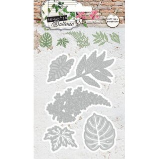 Romantic Botanic - Embossing Die-cut Stencil