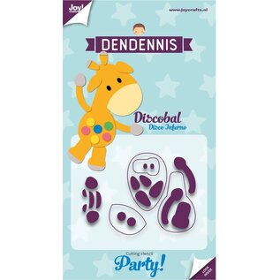 Joy!Crafts Snijstencil - Dendennis Party Discobal
