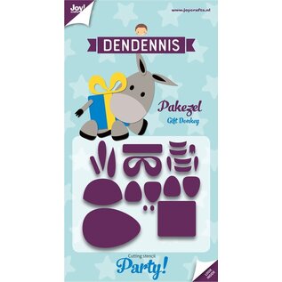 Joy!Crafts Snijstencil - Dendennis Party Pakezel