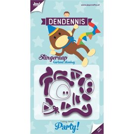 Joy!Crafts Snijstencil - Dendennis Party Slingeraap