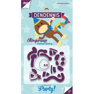 Joy!Crafts Snijstencil - Dendennis Party Slingeraap