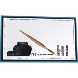 Marianne Design Collectables quill pen and ink