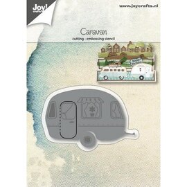 Joy!Crafts • Snij- embosstencil Caravan