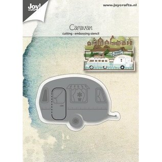 Joy!Crafts • Snij- embosstencil Caravan