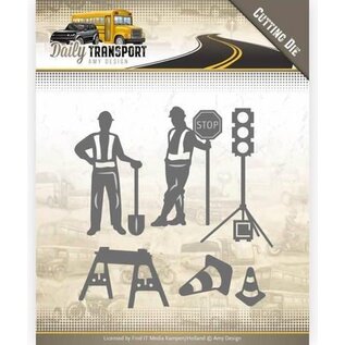 Cutting die Daily Transport Amy Design road construction
