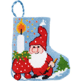 Permin Light Elf Stocking 7x8cm