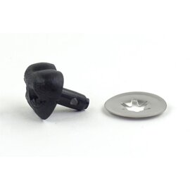 Durable Neus zwart 12mm