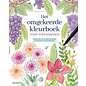 Het omgekeerde kleurboek voor volwassenen