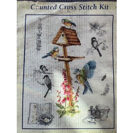PROMO - Kruissteekpakket - Vogels 47x38cm