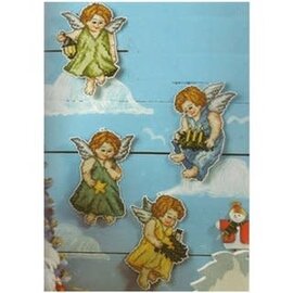Plastic Canvas Engel