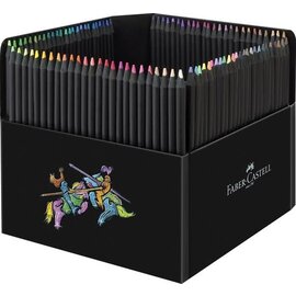 Kleurpotlood Faber-Castell Black Edition 100 stuks in karton etui