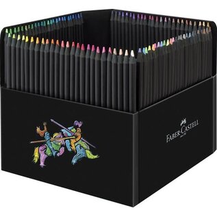 Kleurpotlood Faber-Castell Black Edition 100 stuks in karton etui