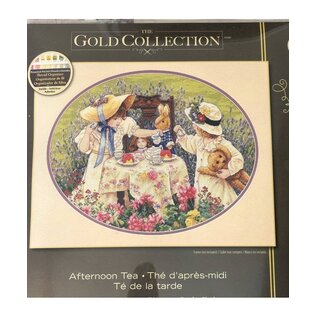 Kruissteekpakket - Dimensions Gold Collection Counted , Afternoon Tea (Aida 18ct)