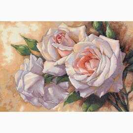 PROMO -Kruissteekpakket - White Roses
