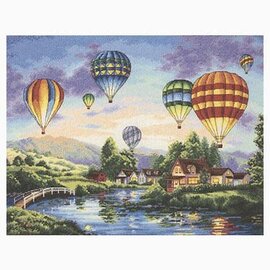 Kruissteekpakket - Balloon Glow
