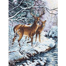 Kruissteekpakket - Creekside Deer