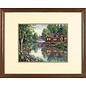 PROMO - Telpakket kruissteek, aida ivoor 18ct, 41x30 cm