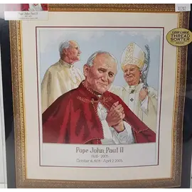 PROMO - Kruissteekpakket - Dimensions Gold Collection Catholic Pope John Paul II