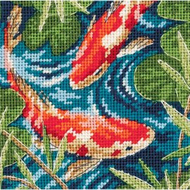 PROMO - Kruissteekpakket - Vissen 13x13cm