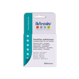 Transparante 3D-kleefpads  5 mm 300 st.