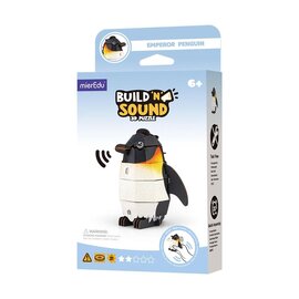 Mieredu - 3D Puzzel Build And Sound - Keizerspinguin