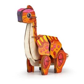 Mieredu - 3D Puzzel Build And Sound - Brachiosaurus