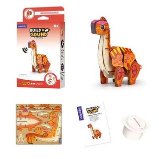 Mieredu - 3D Puzzel Build And Sound - Brachiosaurus