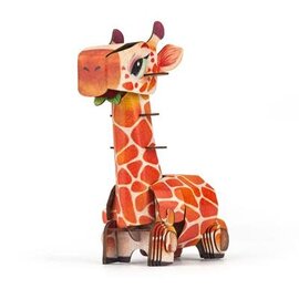 Mieredu - 3D Puzzel Build And Sound - Giraf