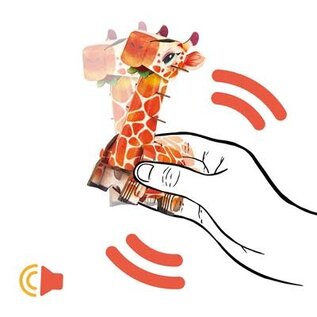 Mieredu - 3D Puzzel Build And Sound - Giraf